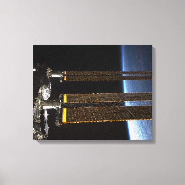 A portion of the International Space Station 2 Canvas Print (Front)