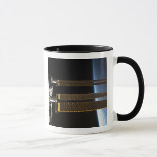 A portion of the International Space Station 2 Mug