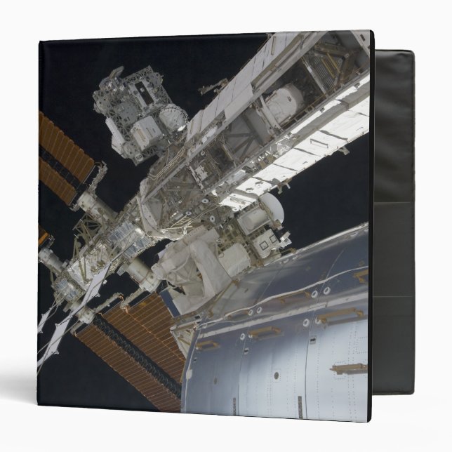 A portion of the International Space Station 3 Binder (Front/Inside)