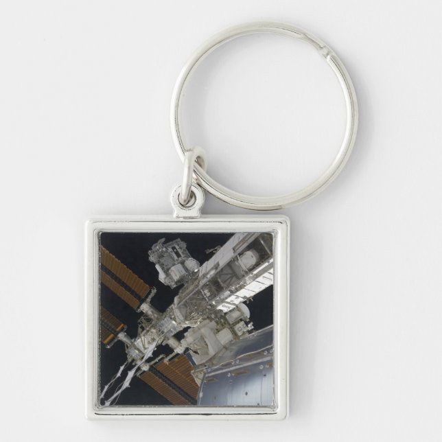 A portion of the International Space Station 3 Keychain (Front)