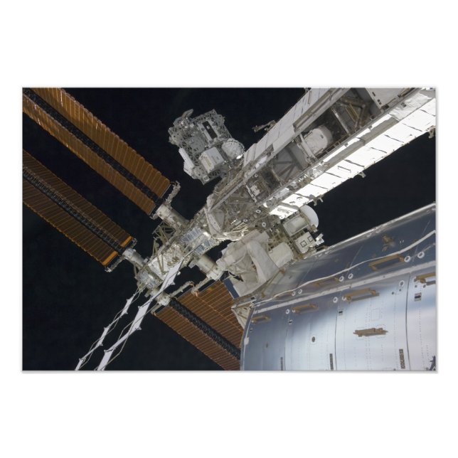 A portion of the International Space Station 3 Photo Print (Front)