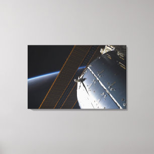 A portion of the International Space Station Canvas Print
