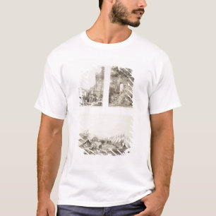 A Portuguese Church and a Chinese Street at Macao, T-Shirt