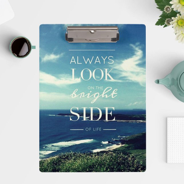 A Positive Outlook on Life ©Seascape Personalized Clipboard (Creator Uploaded)
