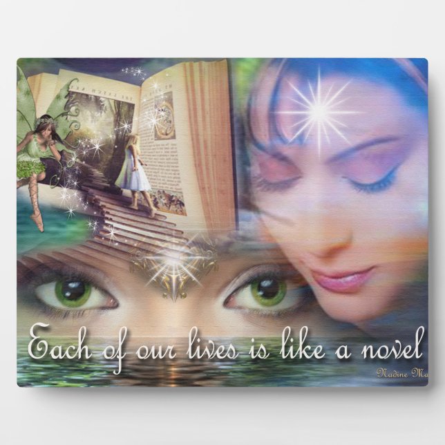 A positive uplifting reminder Quote Plaque (Front)