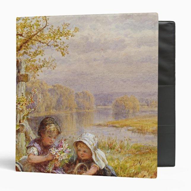 A Posy for Mother, 1867 Binder (Front/Inside)