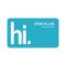 A Powerful Hi - Modern Business Card - Turquoise