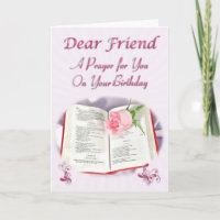 A prayer for a friend on her Birthday