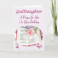 A prayer for a Goddaughter on her Birthday