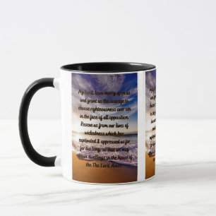 A Prayer For Deliverance Of Sin Two-Tone Mug