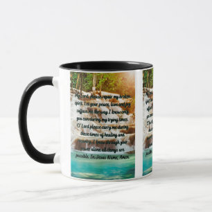 A Prayer For Healing Two-Tone Mug