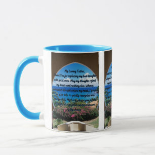 A Prayer For Positive Thoughts Two-Tone Mug