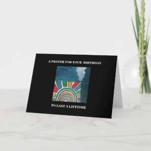 A PRAYER FOR YOUR BIRTHDAY CARD