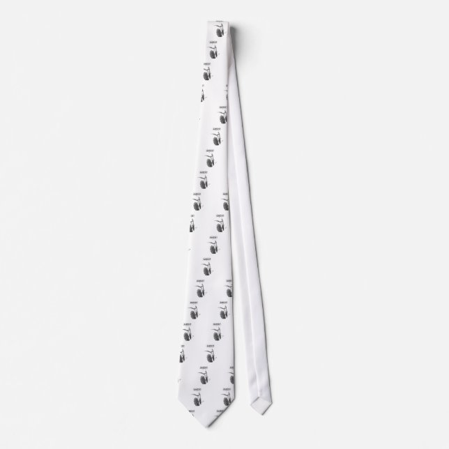 A Praying Mantis Praying Tie (Front)