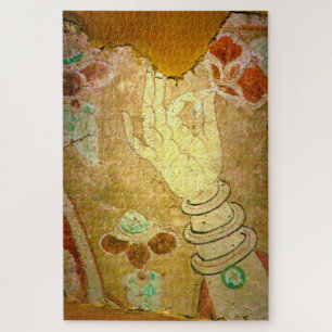 A Precious Blossom on a Jigsaw Puzzle