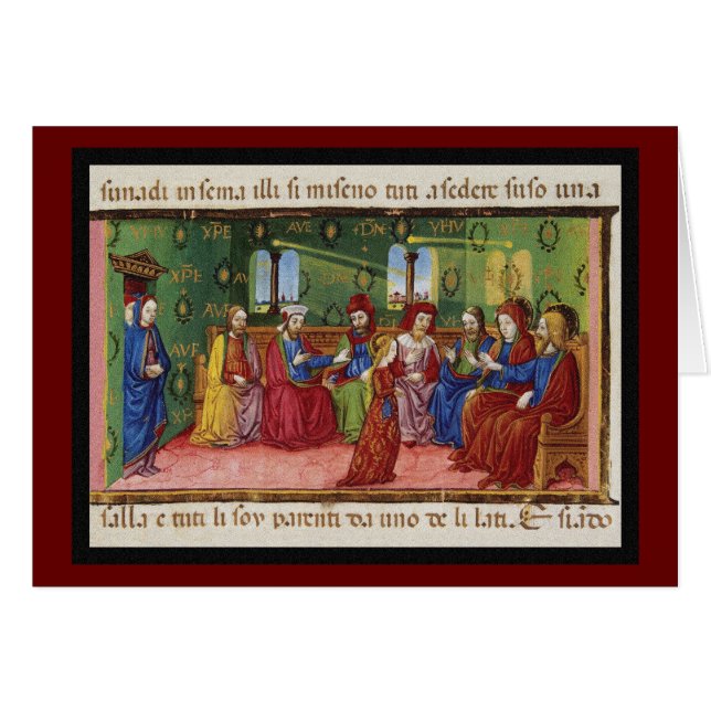 A Presentation of Virgin Mary c1476 (Front Horizontal)