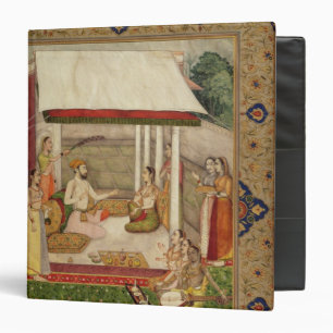 A Prince and Princess Listening to Music Binder