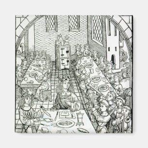 A Princely Banquet, 1491 Magnet