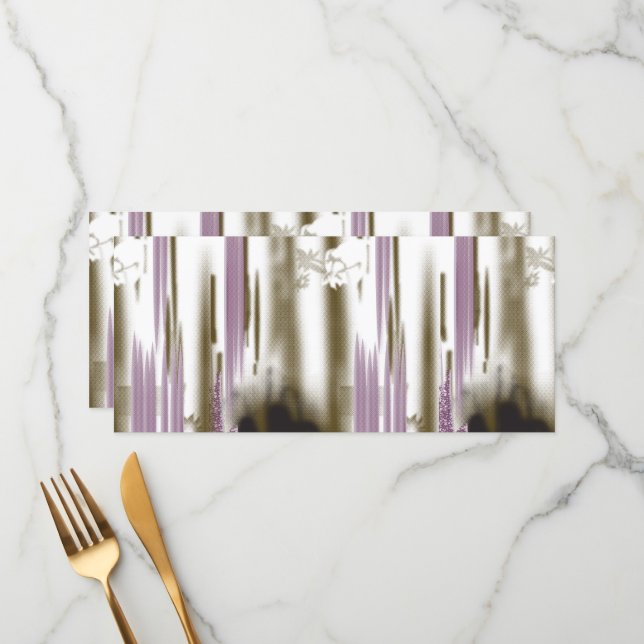 A pristine lake nestled among snow-capped mountain menu (Front/Back In Situ)