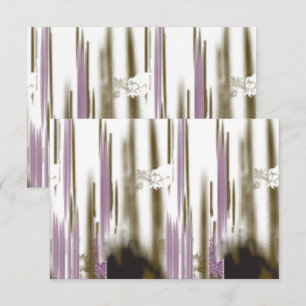 A pristine lake nestled among snow-capped mountain thank you card