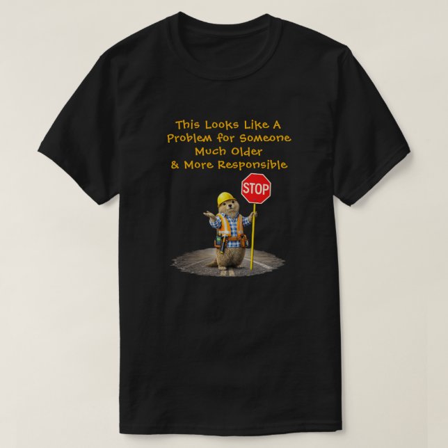 "a Problem" (1) T-Shirt (Design Front)