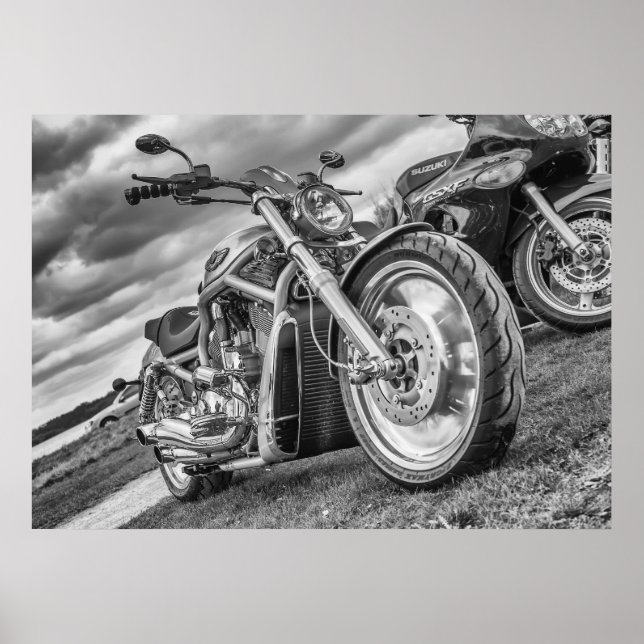 - A Proper Biker's Bike Poster (Front)