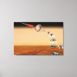 A Proposed Mars Sample Return Mission. Canvas Print