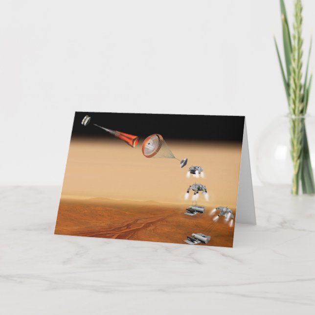 A Proposed Mars Sample Return Mission. Card (Front)