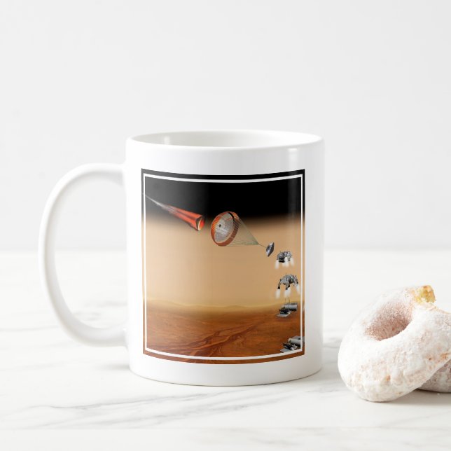 A Proposed Mars Sample Return Mission. Coffee Mug (With Donut)