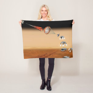 A Proposed Mars Sample Return Mission. Fleece Blanket