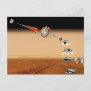 A Proposed Mars Sample Return Mission. Postcard