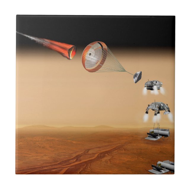 A Proposed Mars Sample Return Mission. Tile (Front)