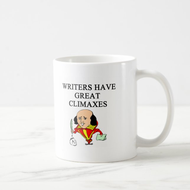a pun for writers coffee mug (Right)