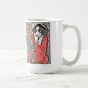 A Puppy For Christmas Coffee Mug