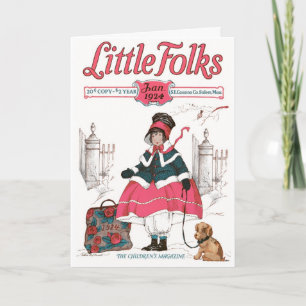 "A PUPPY LOVE DAY" VINTAGE VALENTINE GREETING HOLIDAY CARD