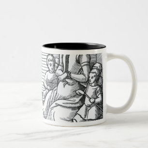A Puritan Family Two-Tone Coffee Mug