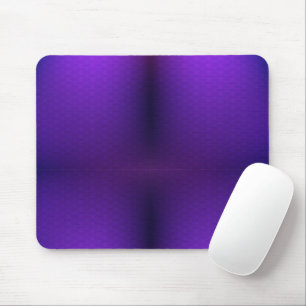 A purple mouse pad with a subtle geometric pattern