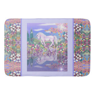 A purple paradise Bath Mat