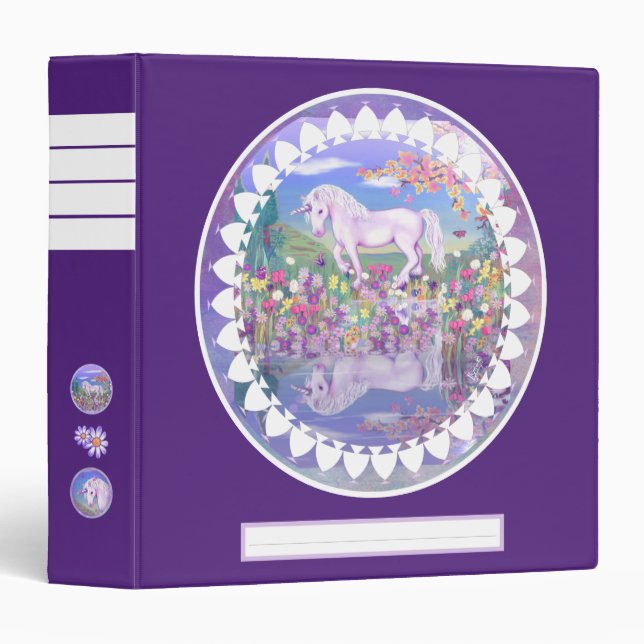 A Purple Paradise Binder (Front/Spine)