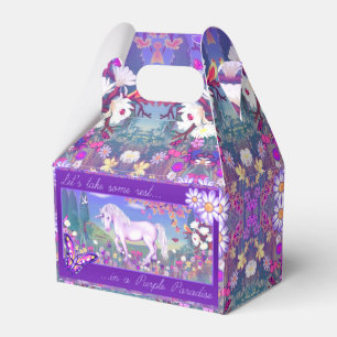 A Purple paradise Favour Box