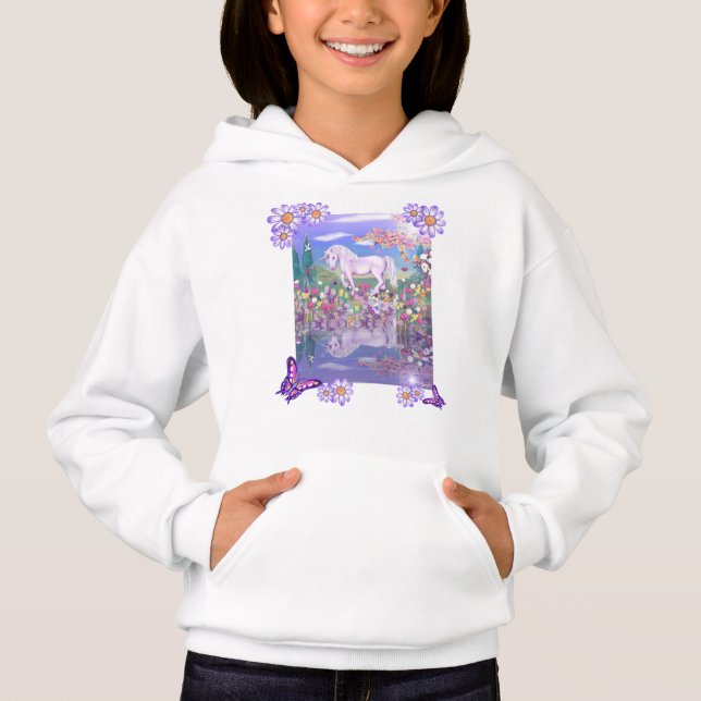 A purple paradise hoodie (Front)