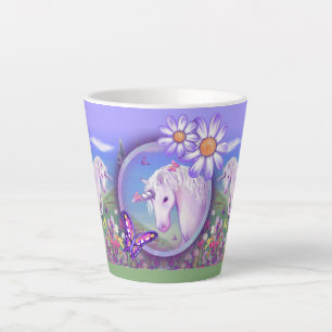 A purple paradise Latte Mug