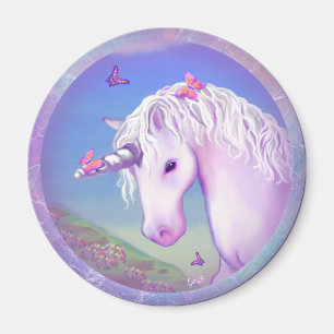 A Purple Paradise Magnet