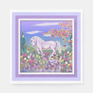 A Purple Paradise Napkin