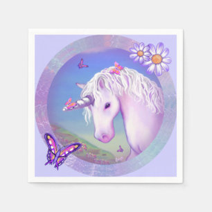 A Purple Paradise Napkins