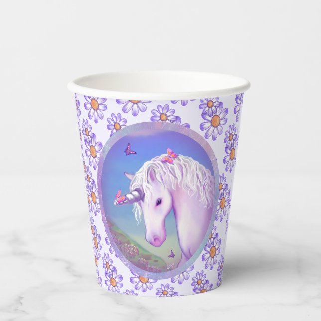 A Purple Paradise Paper Cups (Front)