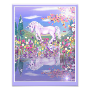 A Purple Paradise Photo Print