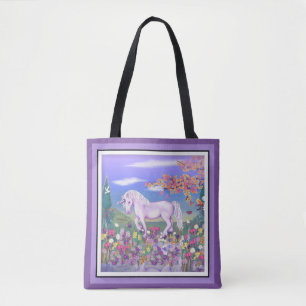 A Purple Paradise Tote Bag