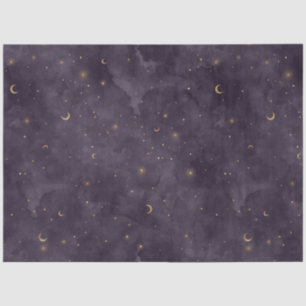 A Purple Starry Night Series Design 9 Tissue Paper