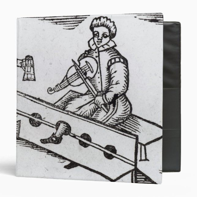 A Purse Snatcher in the Stocks Binder (Front/Inside)